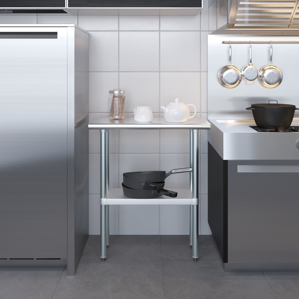 14 in. x 30 in. Stainless Steel Table