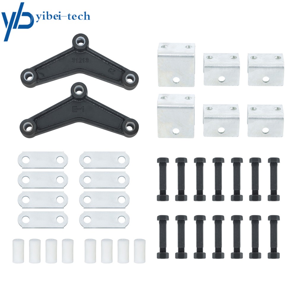 5000lbs 5K Tandem Trailer Axle Suspension Kit 2500lbs Leaf Spring & Hanger Kit