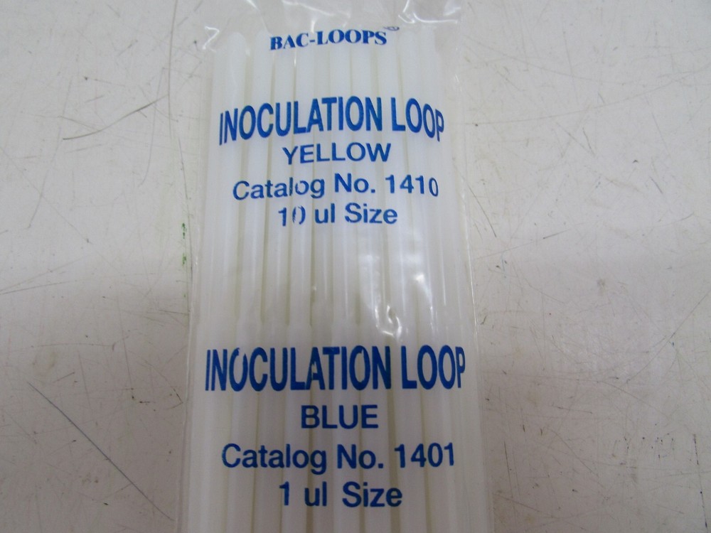 New. Inoculating Needles, White, Sterile, 25 per Pack