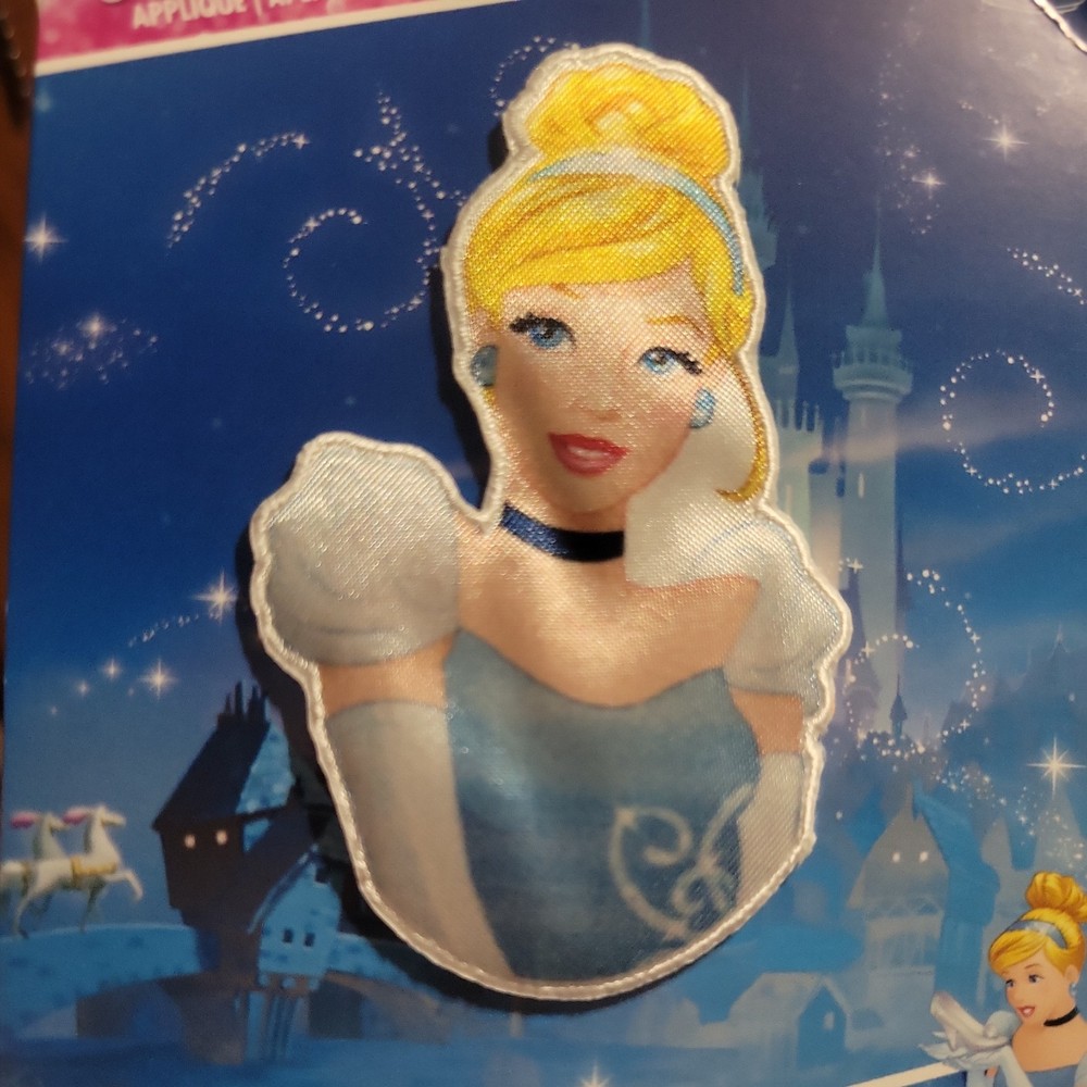 Disney Princess Cinderella Iron on Patch Applique