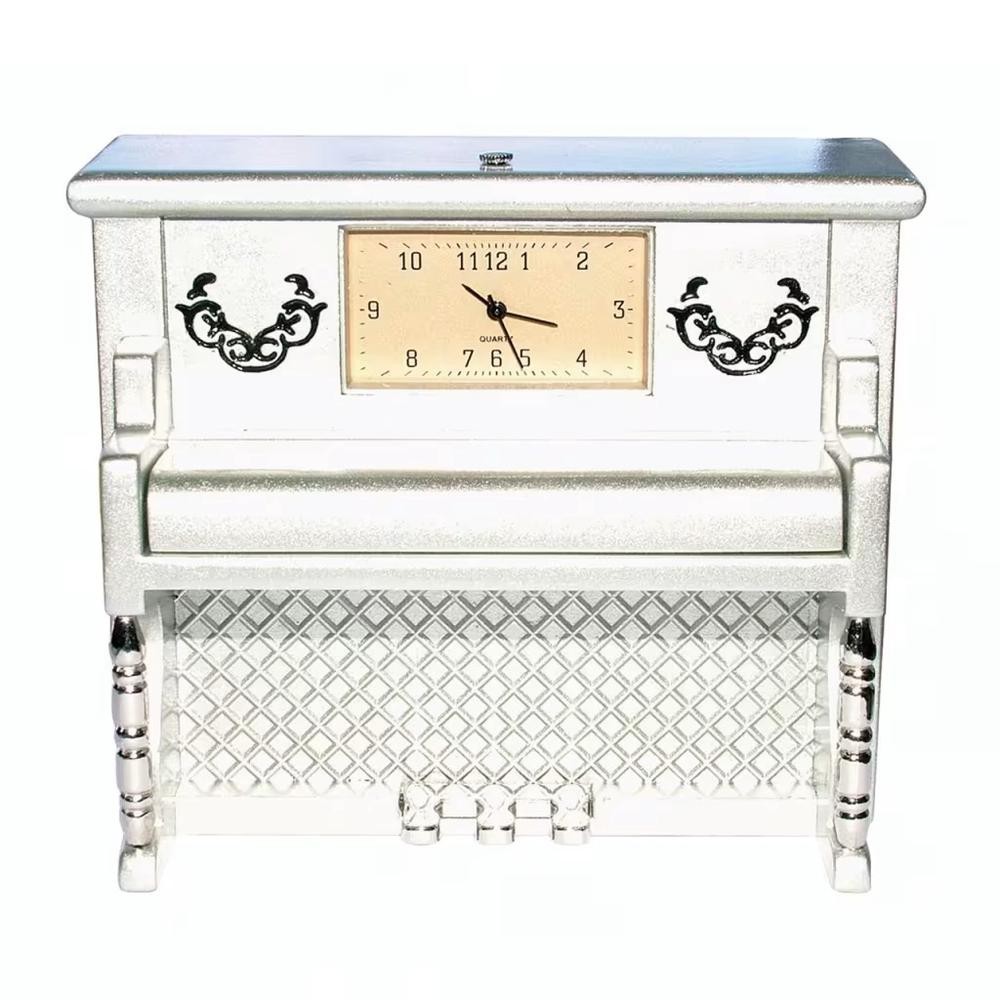 GDesign Upright Piano with Clock