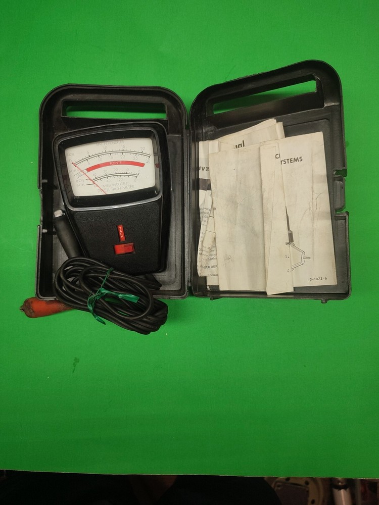 VINTAGE SEARS 282196 IGNITION TESTER With Manual