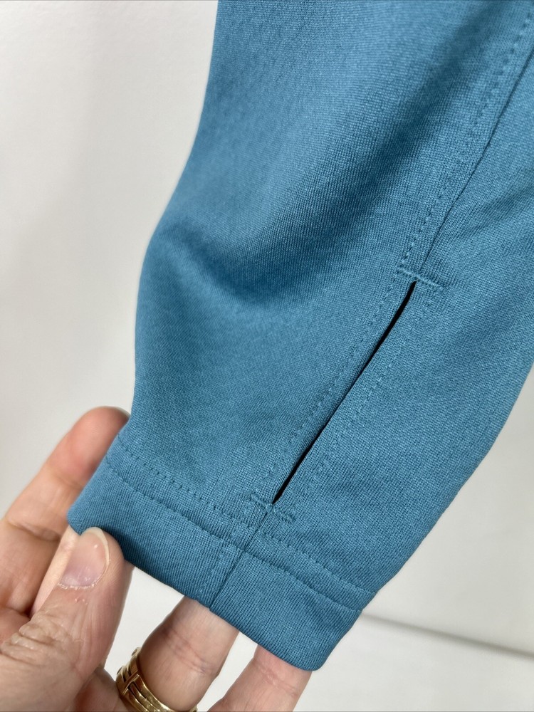 The North Face Women’s L Teal Blue Flashdry Long Sleeve Base Layer Pullover