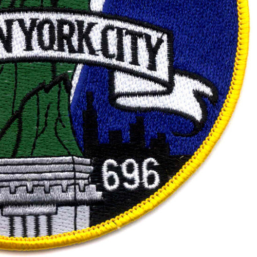SSN-696 USS New York Patch