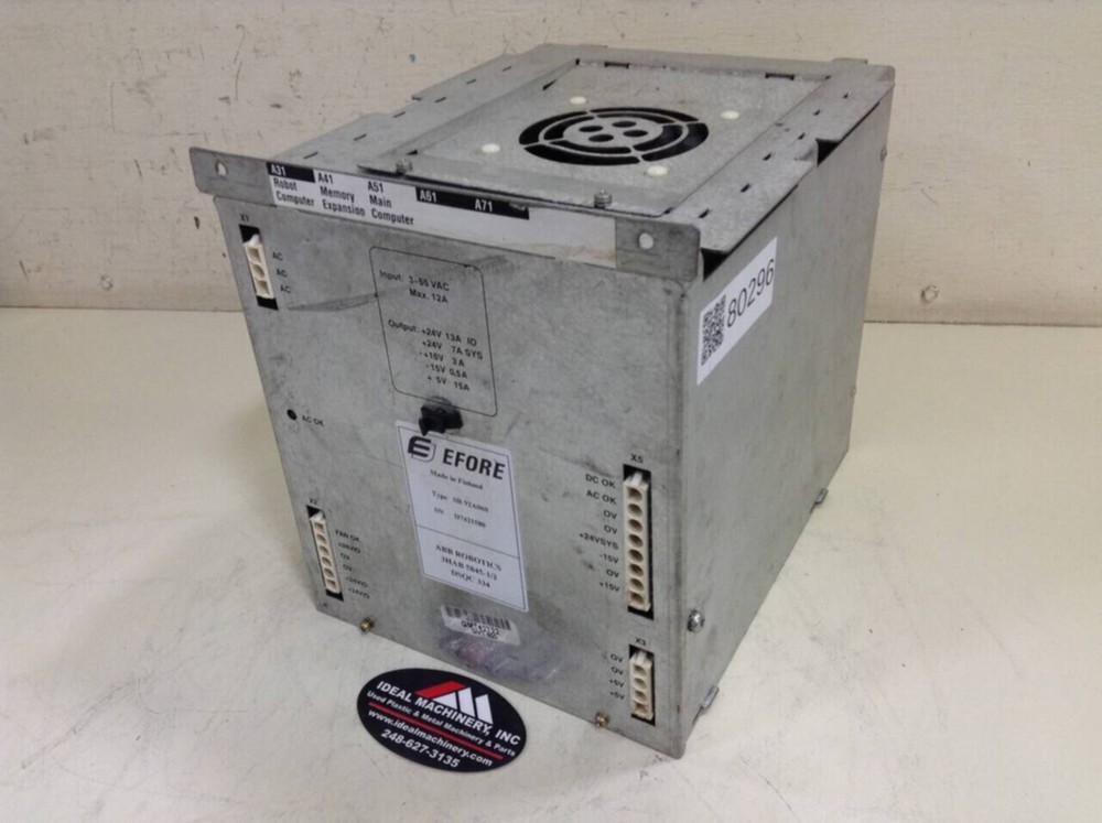 EFORE Power Supply SR 92A060 Used #80296