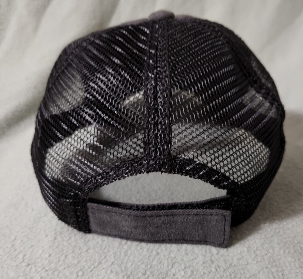 Foo Fighters Distressed Black Mesh Vintaged Trucker FOO FIGHTERS Hat