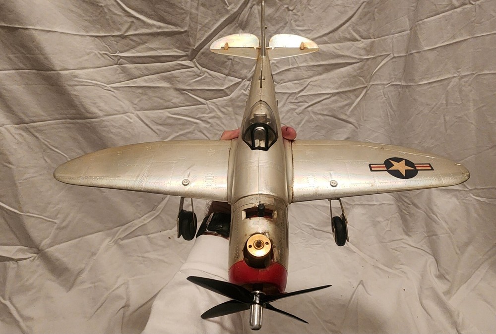 RARE!!K&B AURORA P-47 THUNDERBOLT!!!! COX,THIMBLE-DROME,WEN-MAC,COMET,TESTORS.