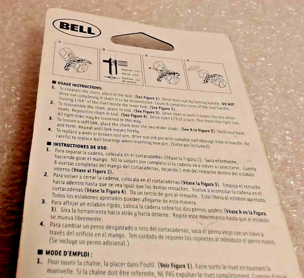 Bell chain mender 109545