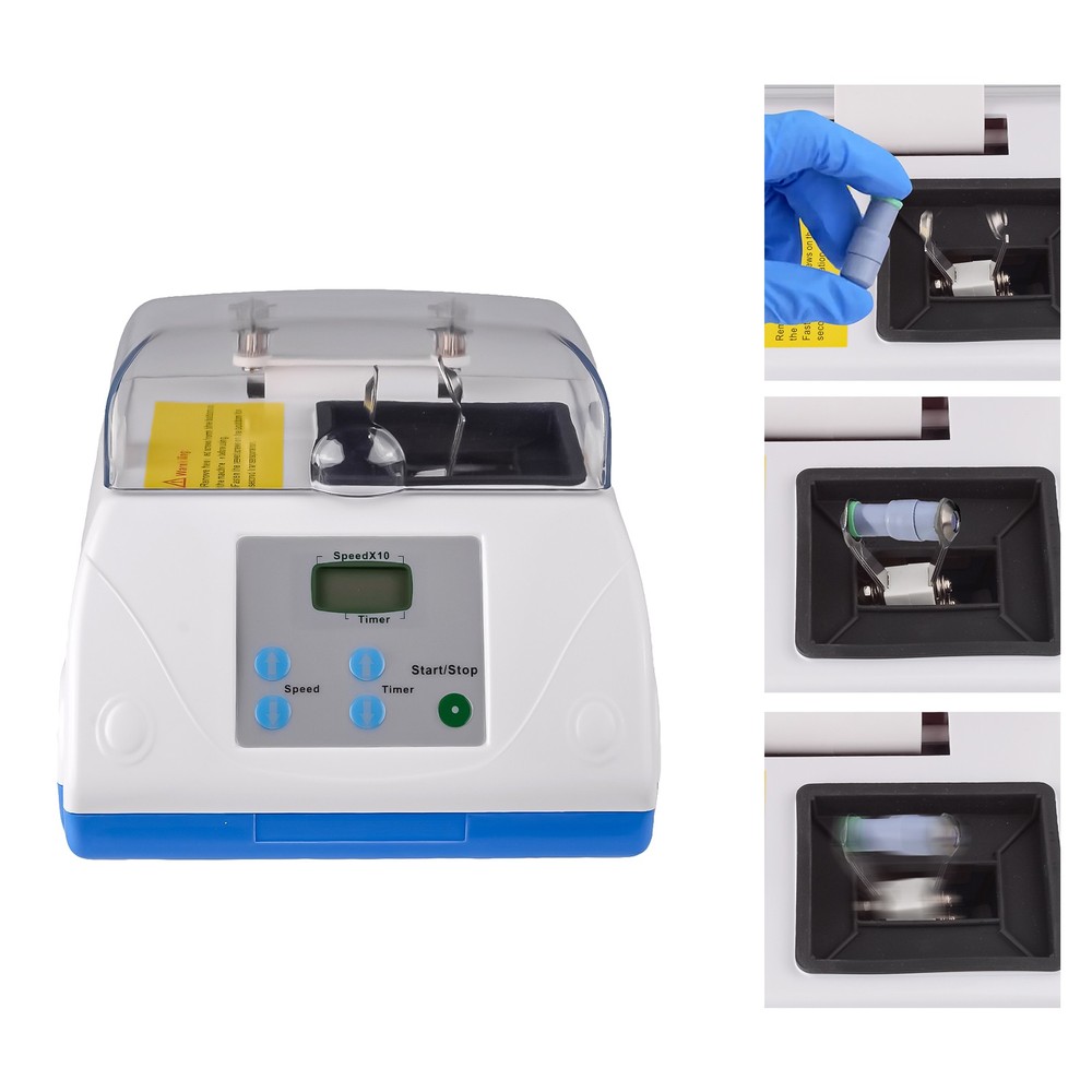 40W Dental Digital LCD Display Amalgamator Amalgam Capsule Mixer Machine G8