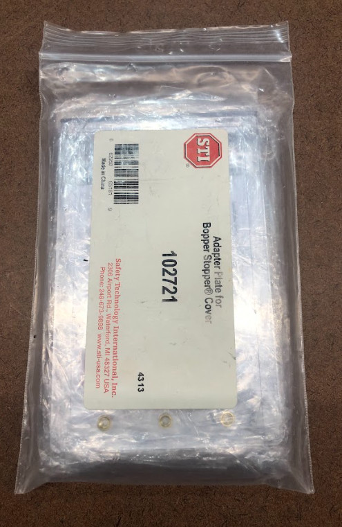 Bopper Stopper Adapter Plate Cover 102721