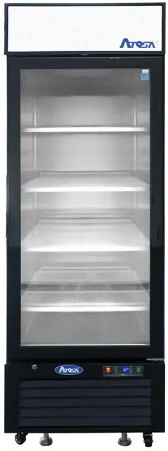 Atosa MCF8720GR 19.4 cu ft Single Section Freezer Merchandiser Left Hinged