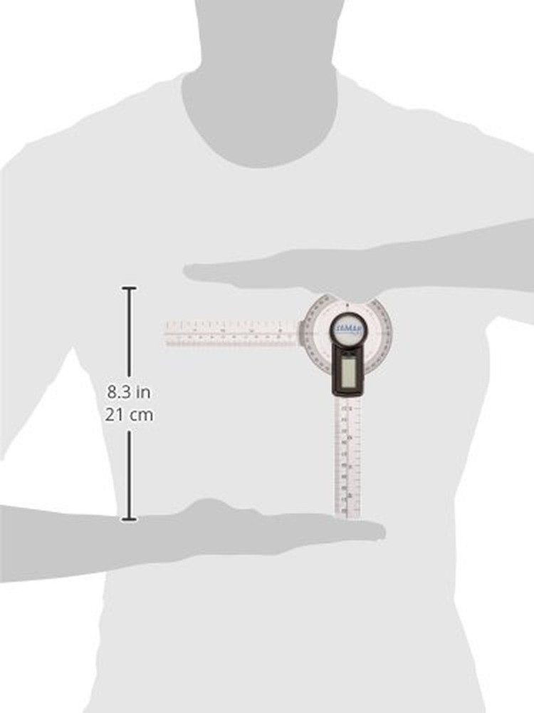 Jamar Plus+ Digital Goniometer, Professional Grade Digital Hand and Finger Ra...