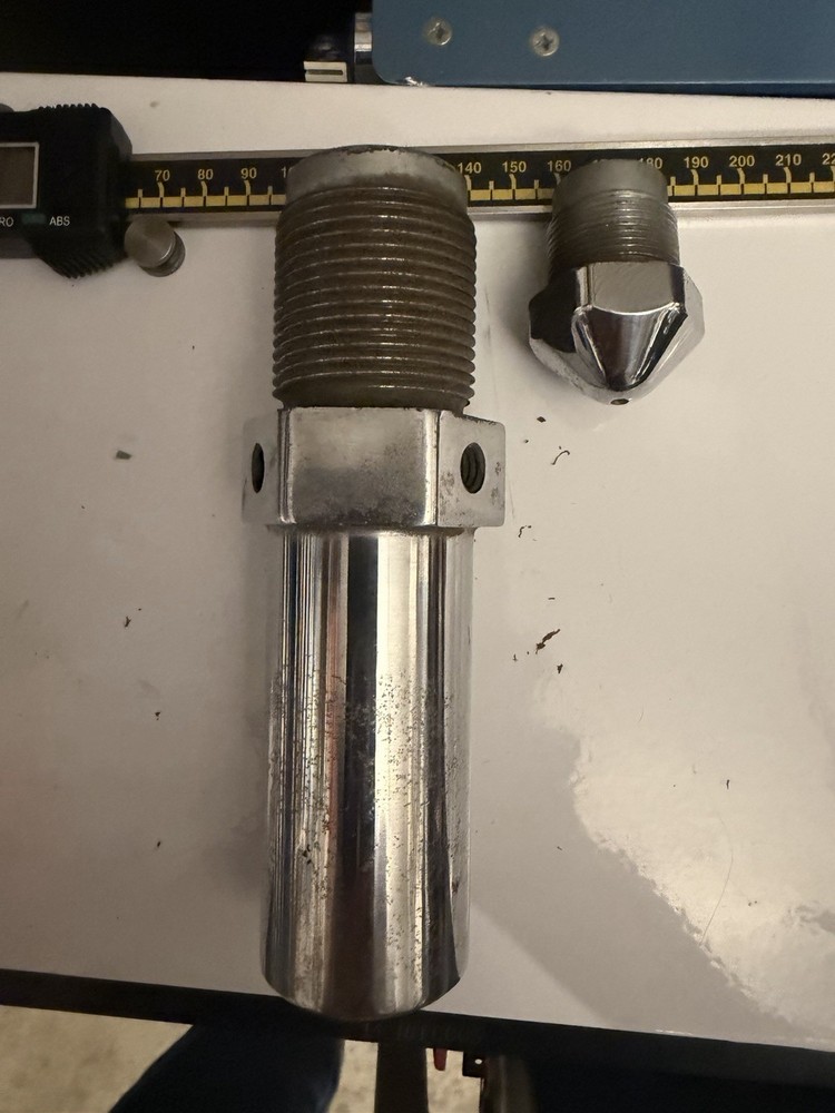 Injection Molding Barrel Extension- 40 MM- 6 In.
