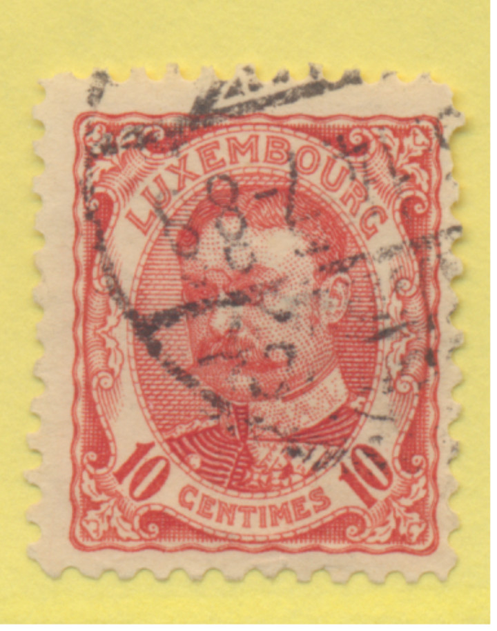 Luxembourg Stamp Scott #82, Used