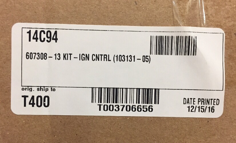 LENNOX/ARMSTRONG/DUCANE IGNITION CONTROL BOARD 14C94
