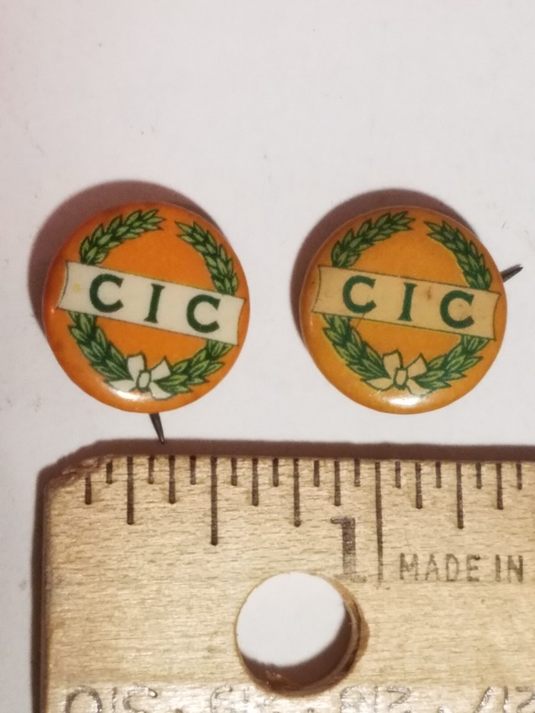 2 Catholic Information Center Pinback Buttons