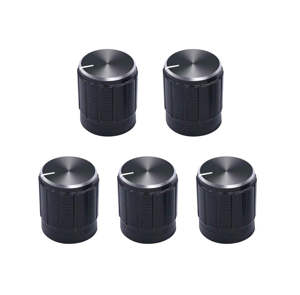 5pcs EC11 360° Rotary Encoder Push Button 5-Pin Digital Potentiometer US