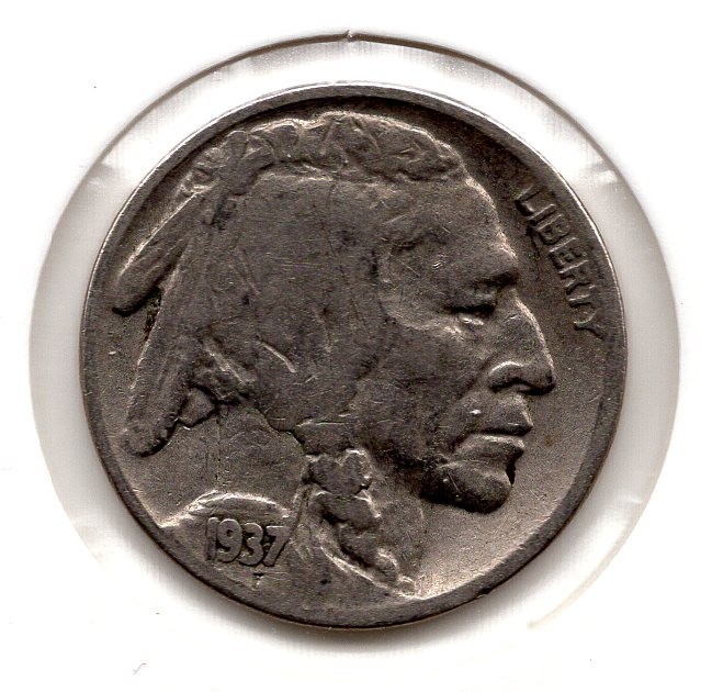 1937-D Buffalo Nickel (450)