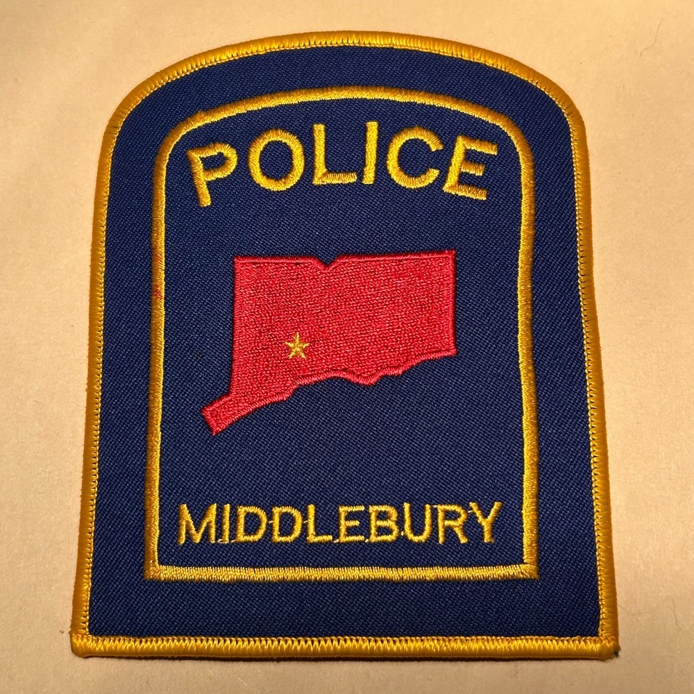 Middlebury Connecticut CT Police patch
