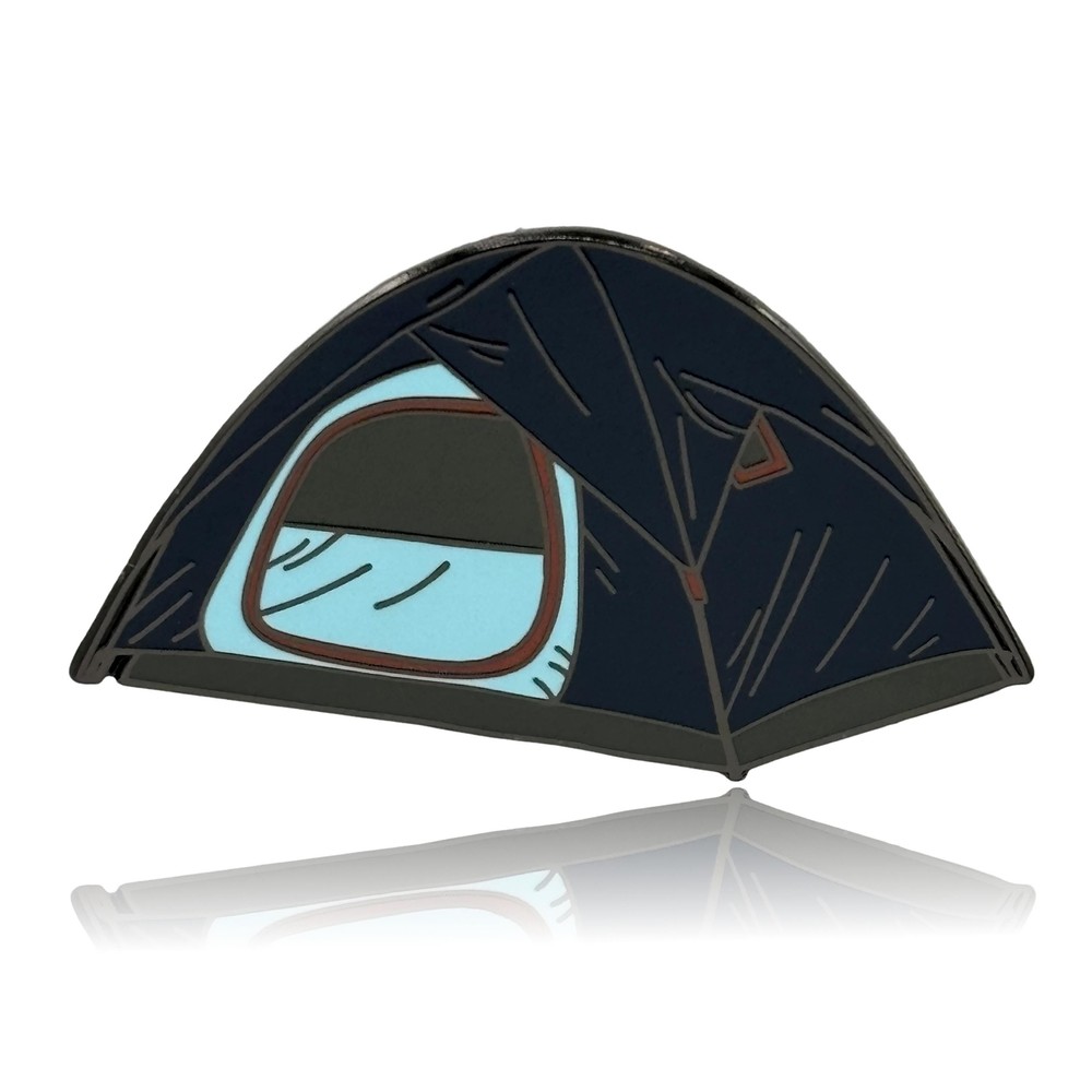 Camping Tent Enamel Pin