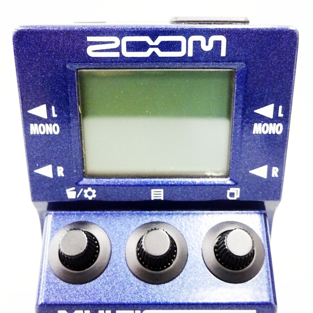 ZOOM MS-100BT MULTI STOMP with Bluetooth Guitar Multi Effect Pedal Japan Used