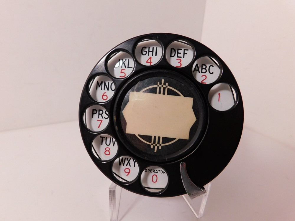 1 - Original Marked AUTOMATIC ELECTRIC DIAL for a A/E 50 & Tested Good & Cleaned