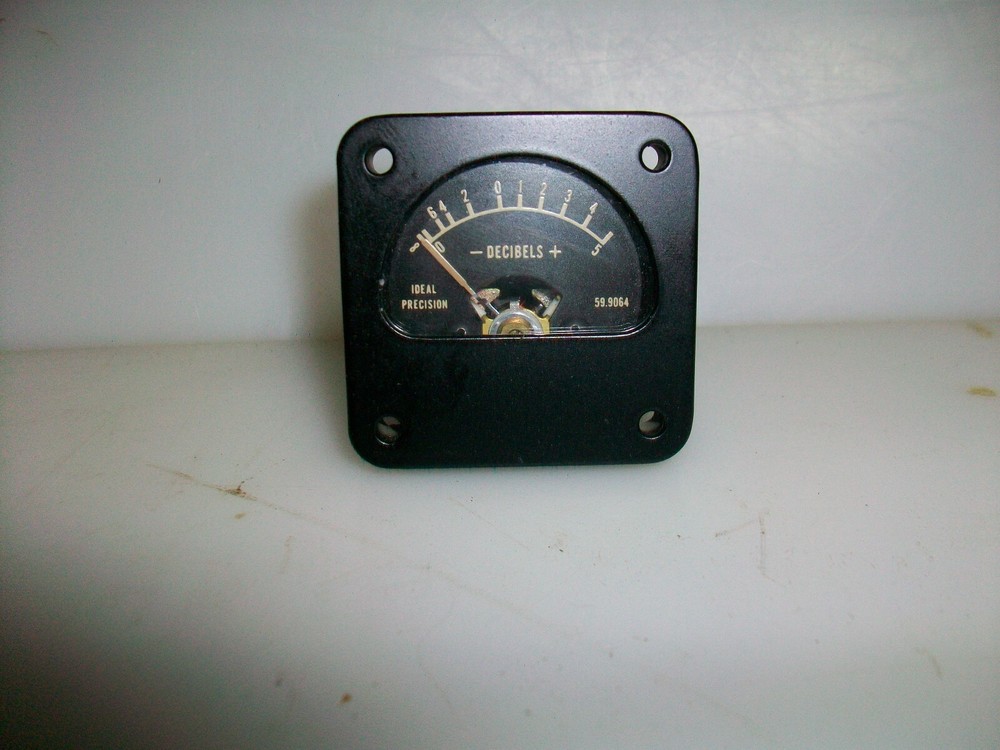NEW MIL SPEC AUDIO LEVEL METER  6625-00-643-3861