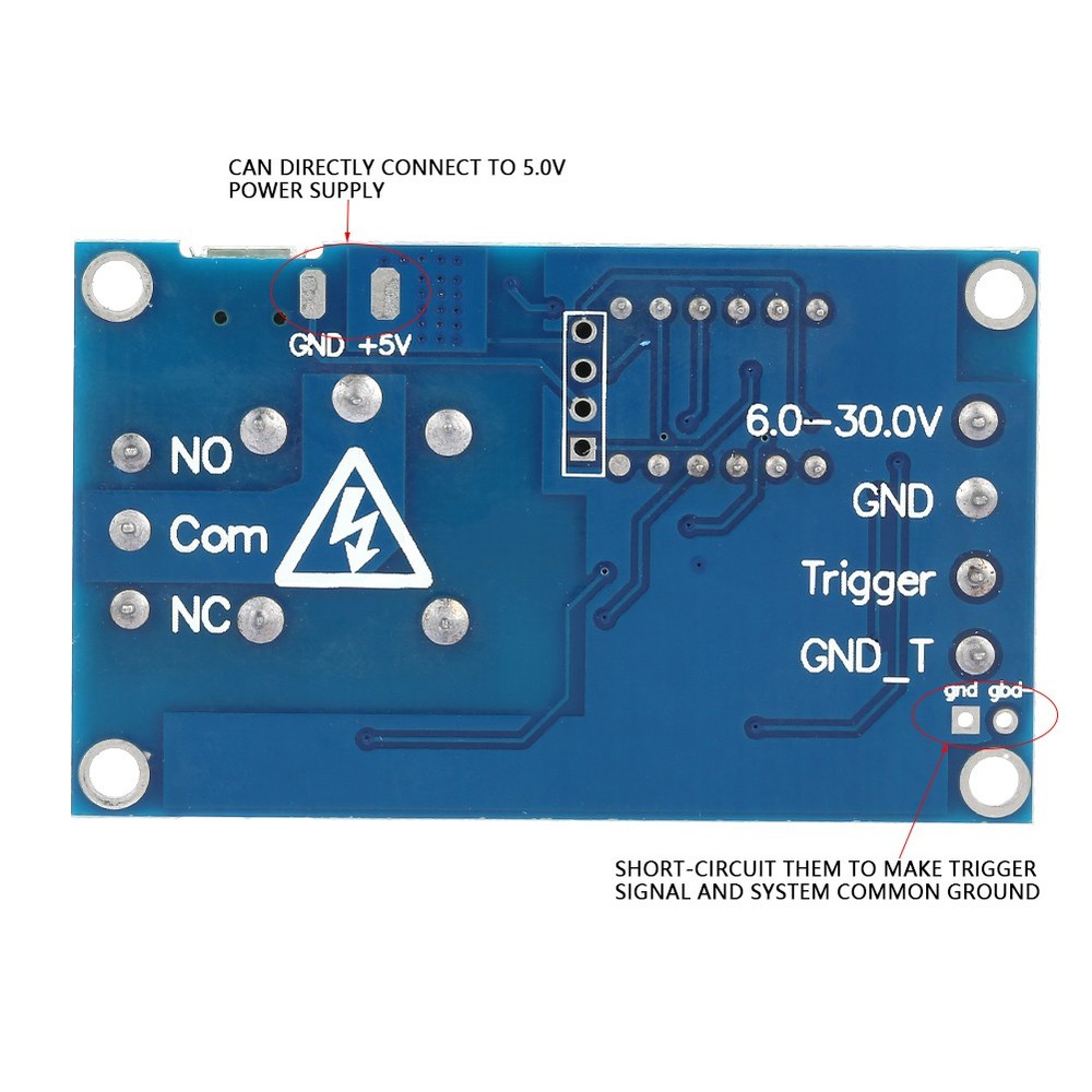 ♡ DC 5-30V LED Display Delay On/Off Relay Module Trigger Cycle Delay Timer