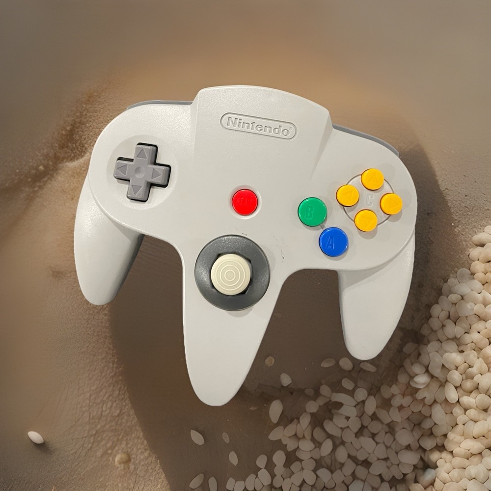 N64 Controller OEM Grey GameCube Style Joystick Upgrade TIGHT Stick Nintendo 64