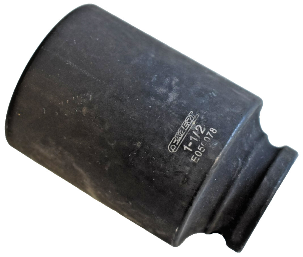 Mac Expert Tools E050078 1-1/2" SAE Deep Impact Socket 1/2" Drive 12 Point