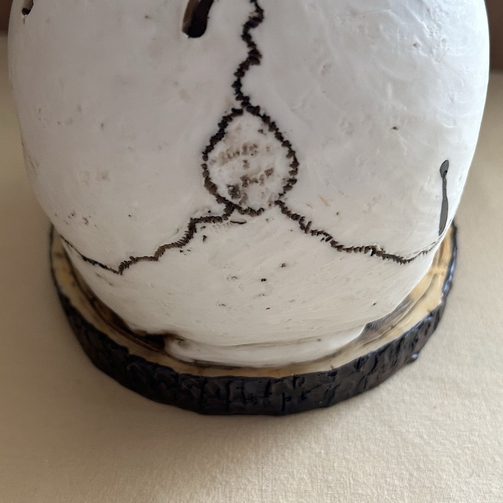 Skull Knife Holder Resin Halloween Display
