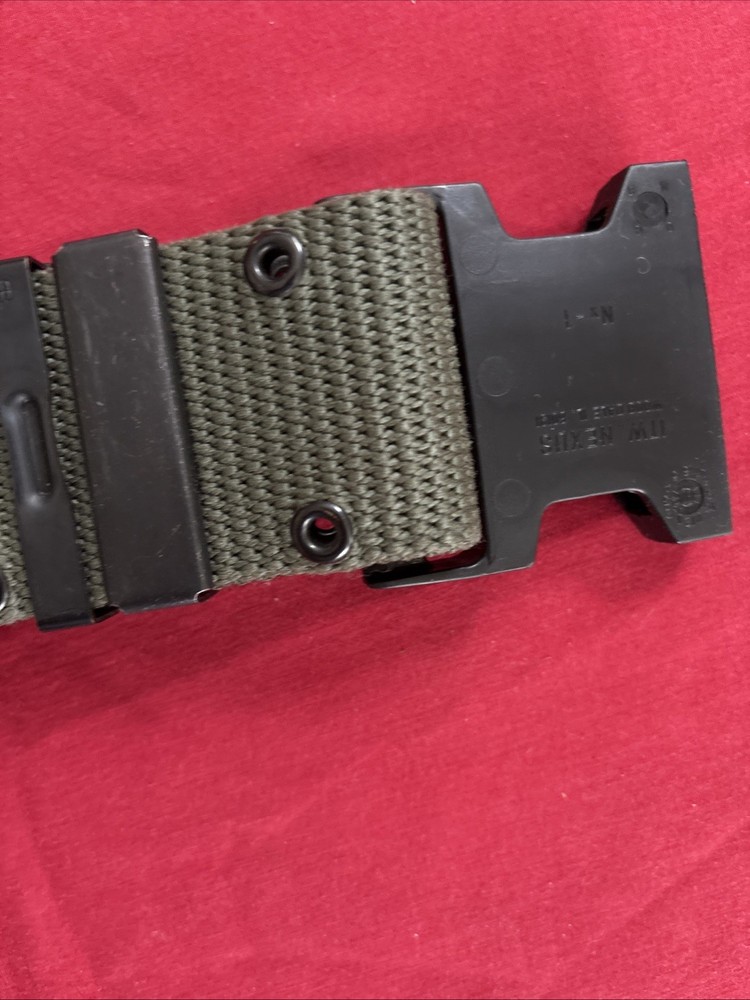 Military Web Belt (Modernized) - Olive Drab - Large (Up to 43")