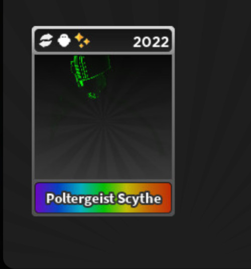 Survive The Killer poltergeist scythe