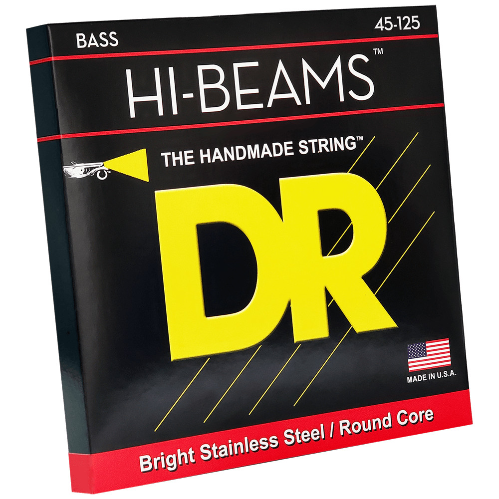 DR Strings Hi-Beam MR5-45 Medium 5-String Stainless 45-125