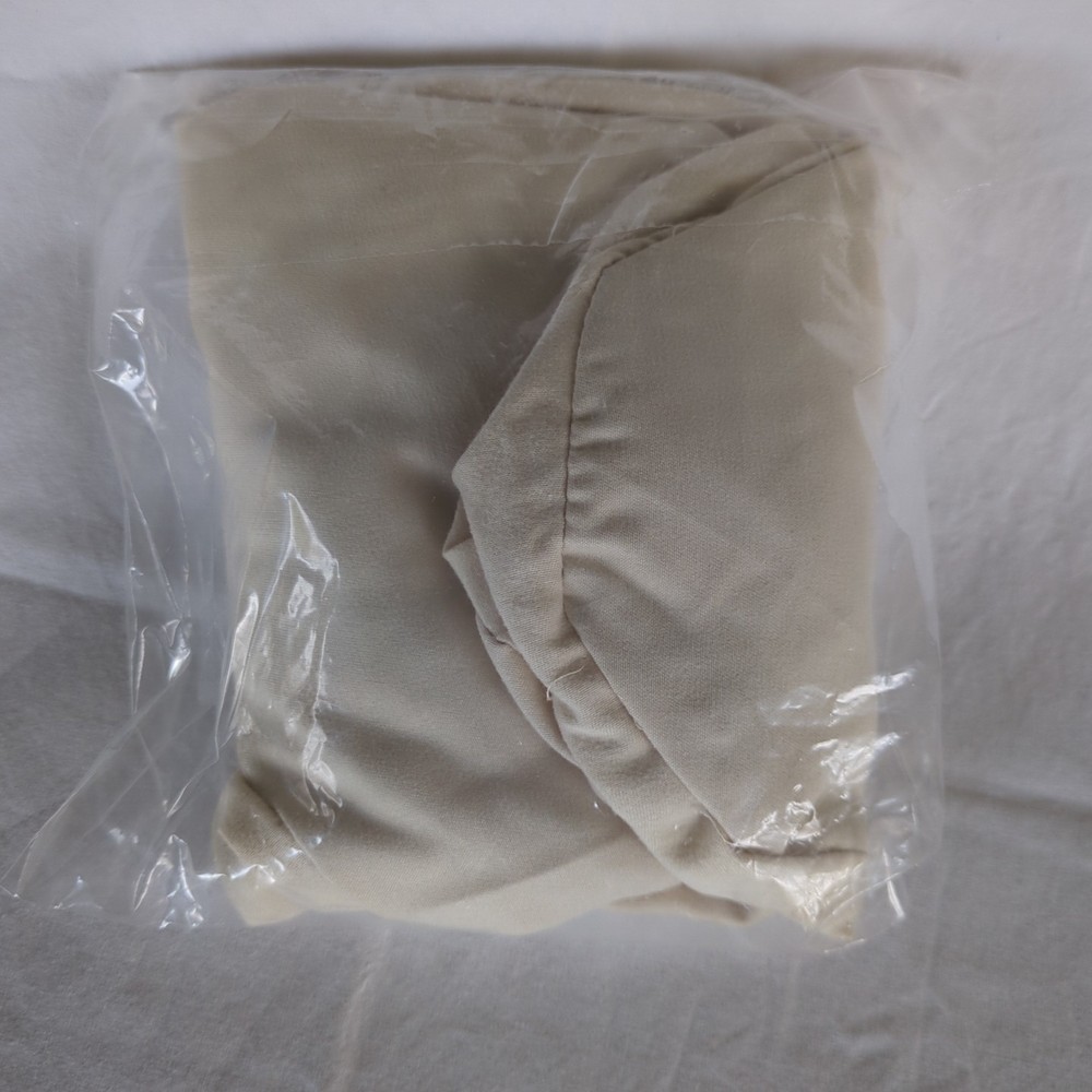 Microfiber Face Cradle Cover for Massage Table. Natural Color, Reusable, Soft