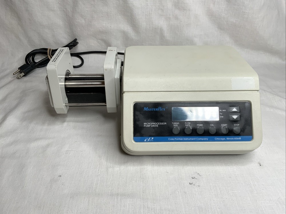 MasterFlex Cole-Palmer 7524-10 Microprocessor Pump Drive W/ Cartridge Pump