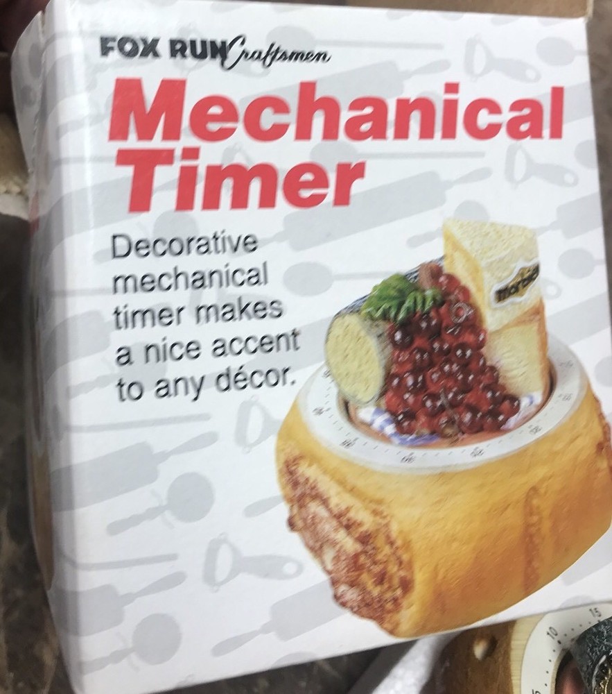 Fox Run Wine Cheese And Bread Timer Alarm