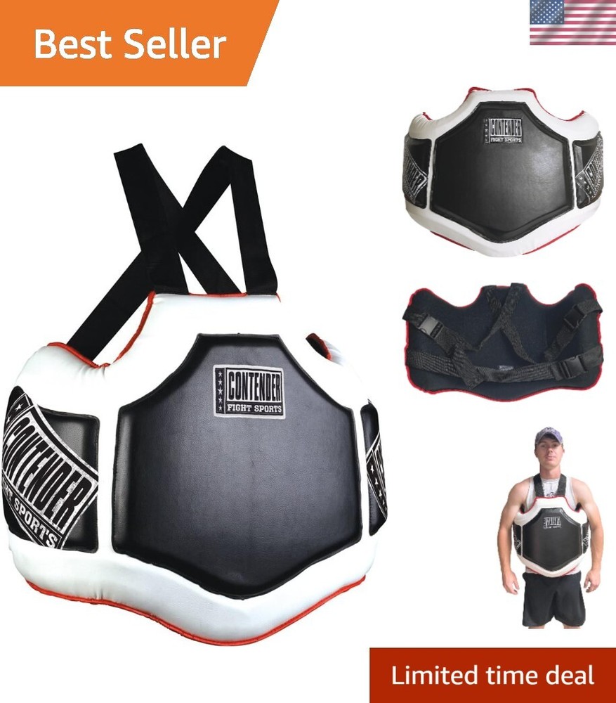 Heavy Hitter Boxing Body Protector Black/White