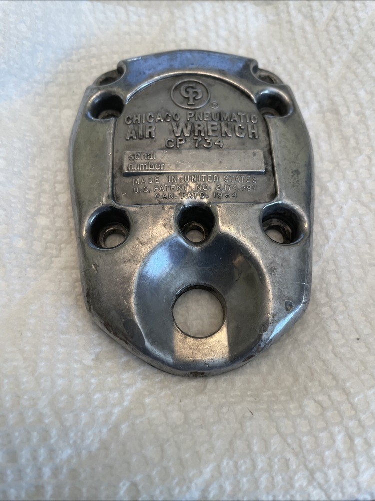 OEM CP 734 Back Cover For Plate