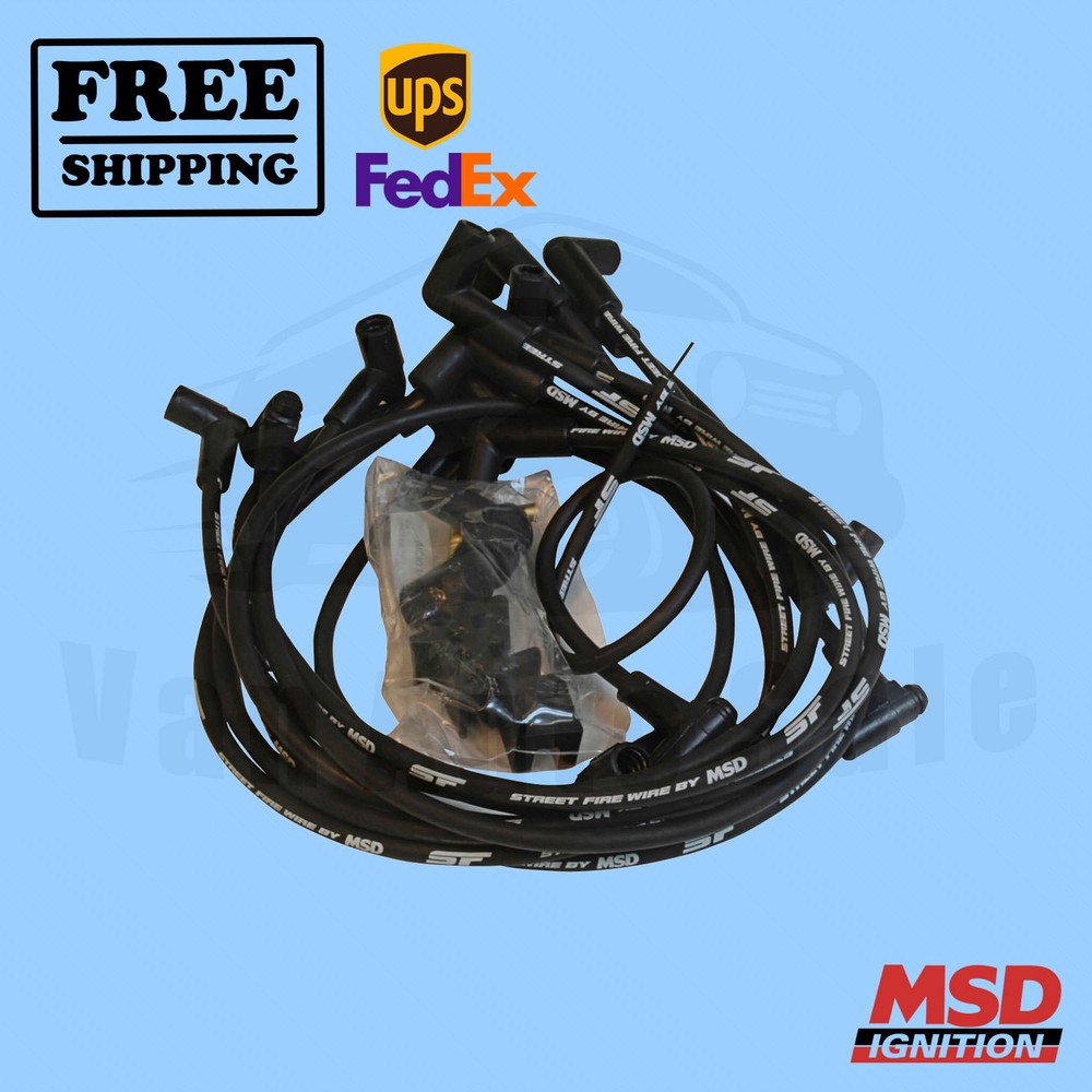 Spark Plug Wire Set MSD New for GMC G25 75-1978