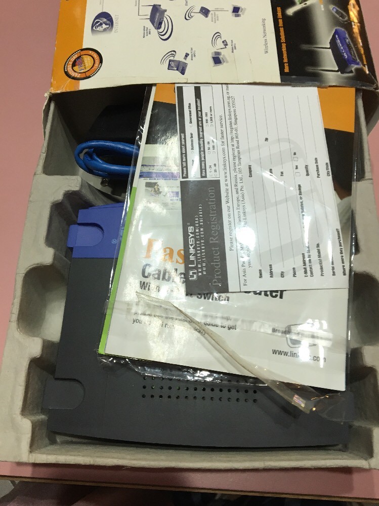 Linksys EtherFast BEFSR41-RM 4-Port 10/100 Wired Router (BEFSR41)