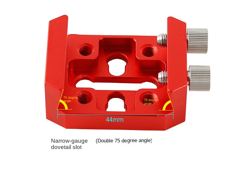 Dovetail Clamp Fully Metal Middle Size for Astronomy Telescopes