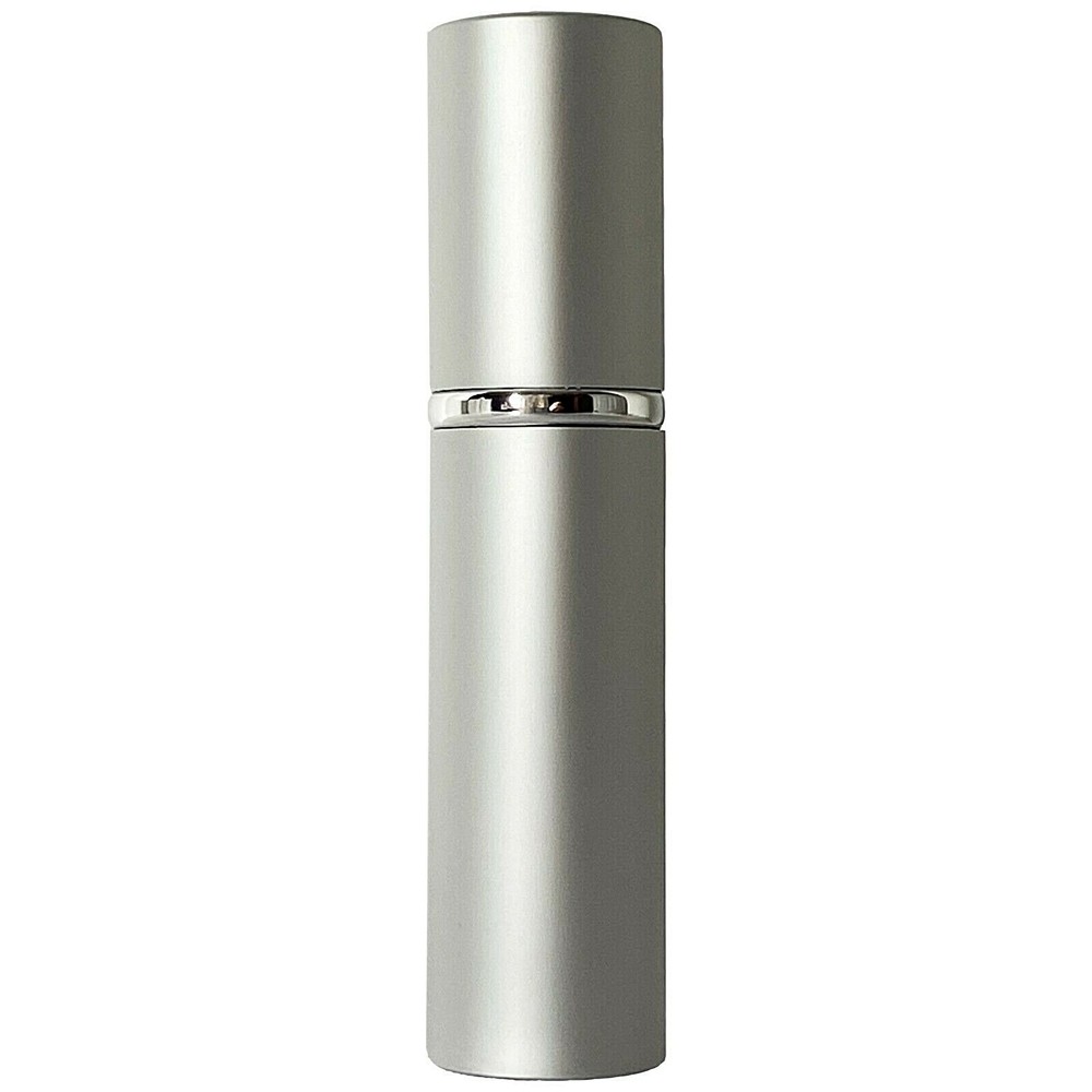 10ml 0.34oz empty perfume glass spray deluxe bottles silver casing