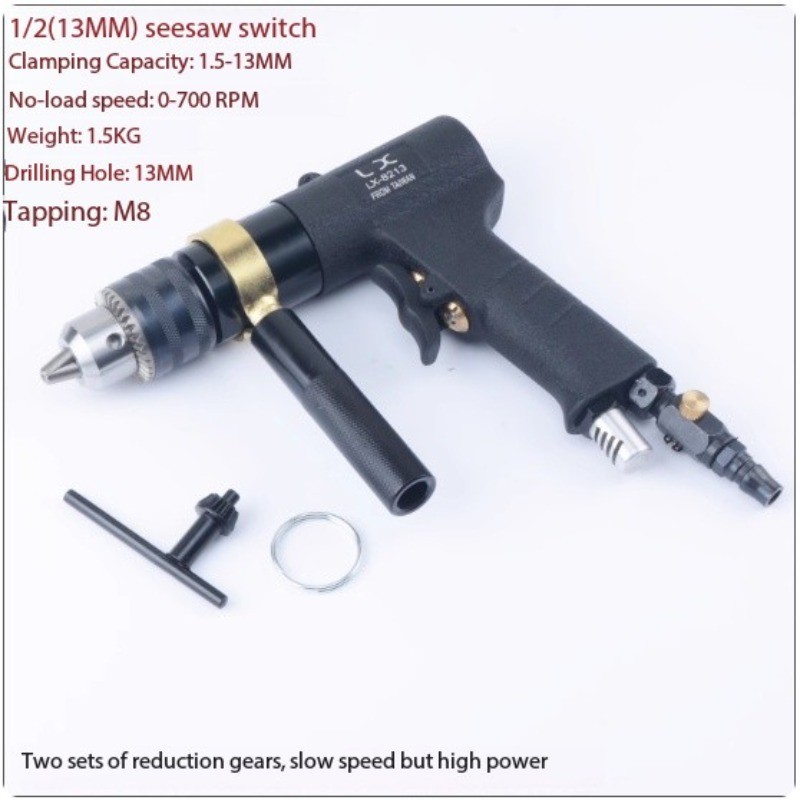 Pneumatic Drill Tapping Machine Air Drilling Machine Air Gun Type Drill
