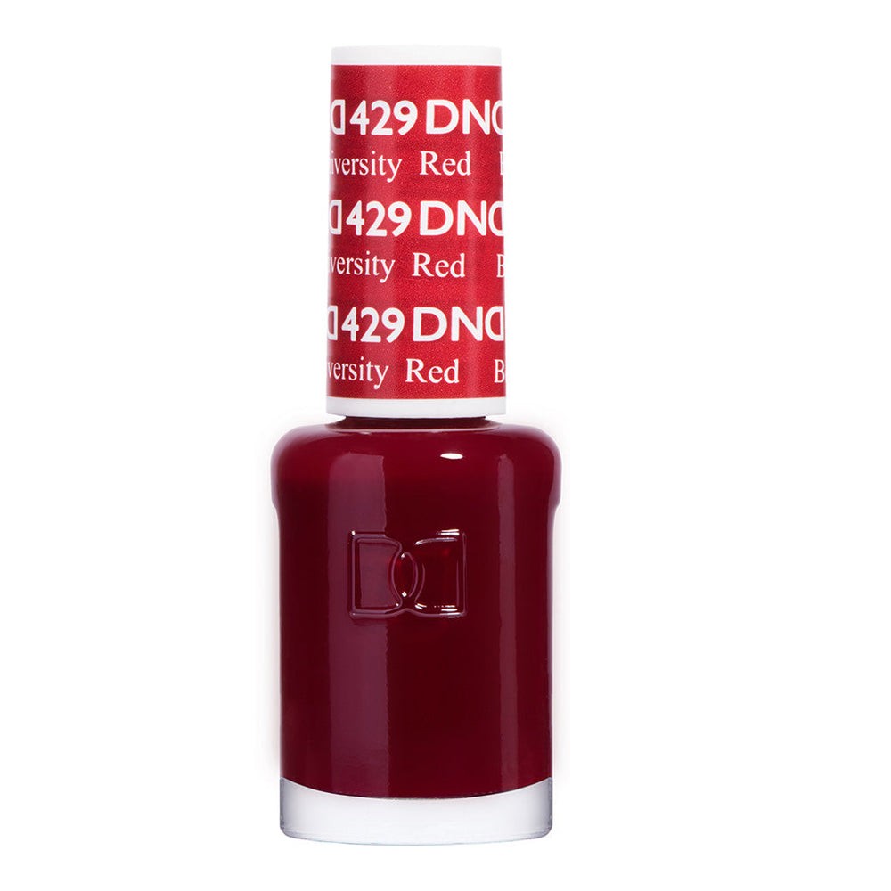 DND Nail Lacquer #429 - Boston University Red (LACQUER ONLY)