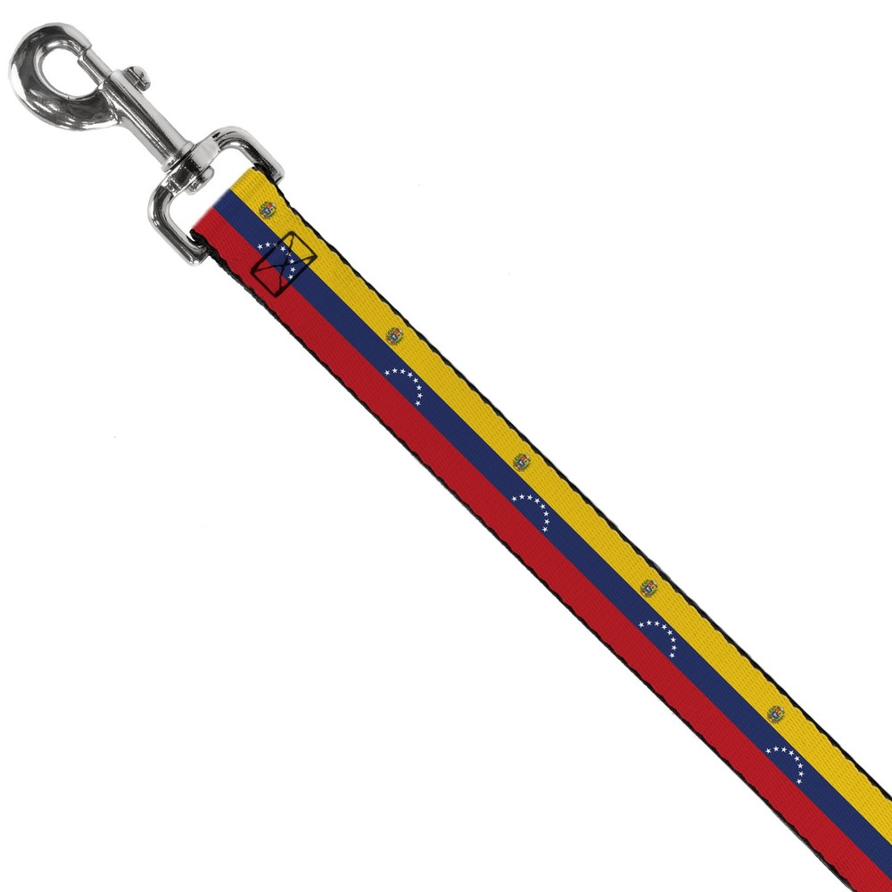 Dog Leash Venezuela Flag Continious Repeat NARROW 0.5"