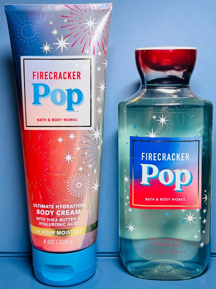 *NEW* FIRECRACKER POP ~ 2PC GIFT SET ~ Bath & Body Works ~ SHIPS FREE!