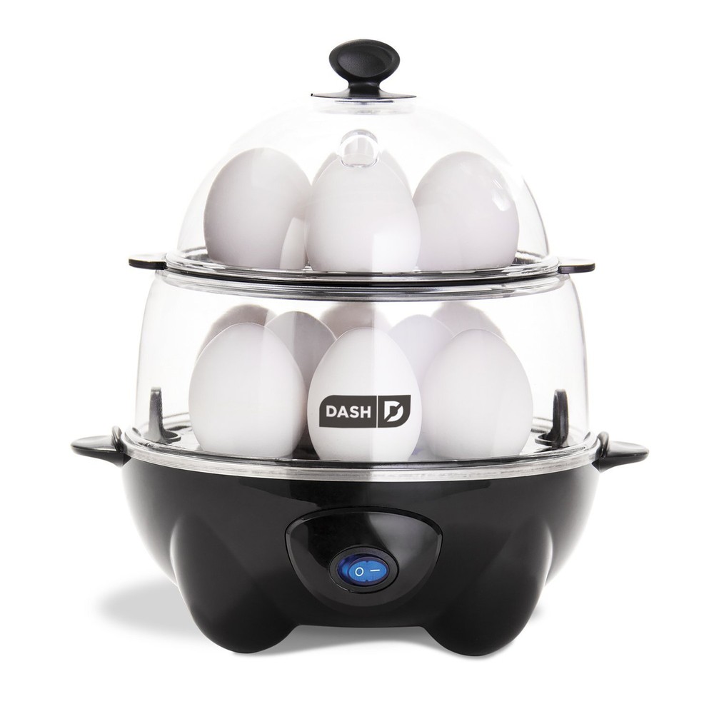 Dash Deluxe Egg Cooker Black