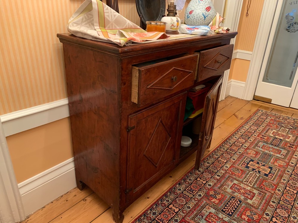1800s Antique Italian Sideboard 