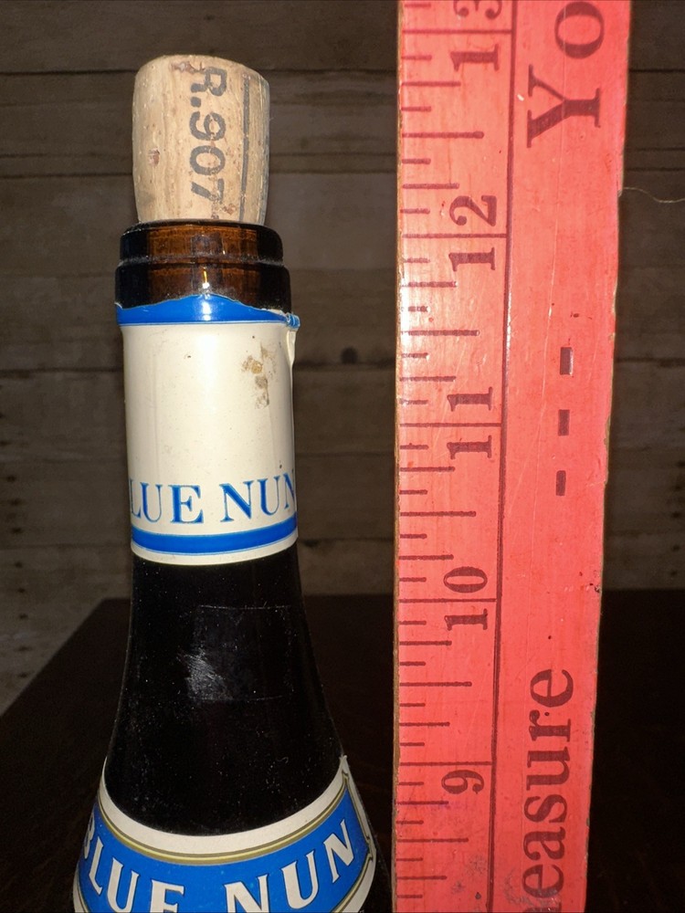 Sichel Blue Nun Empty Bottle